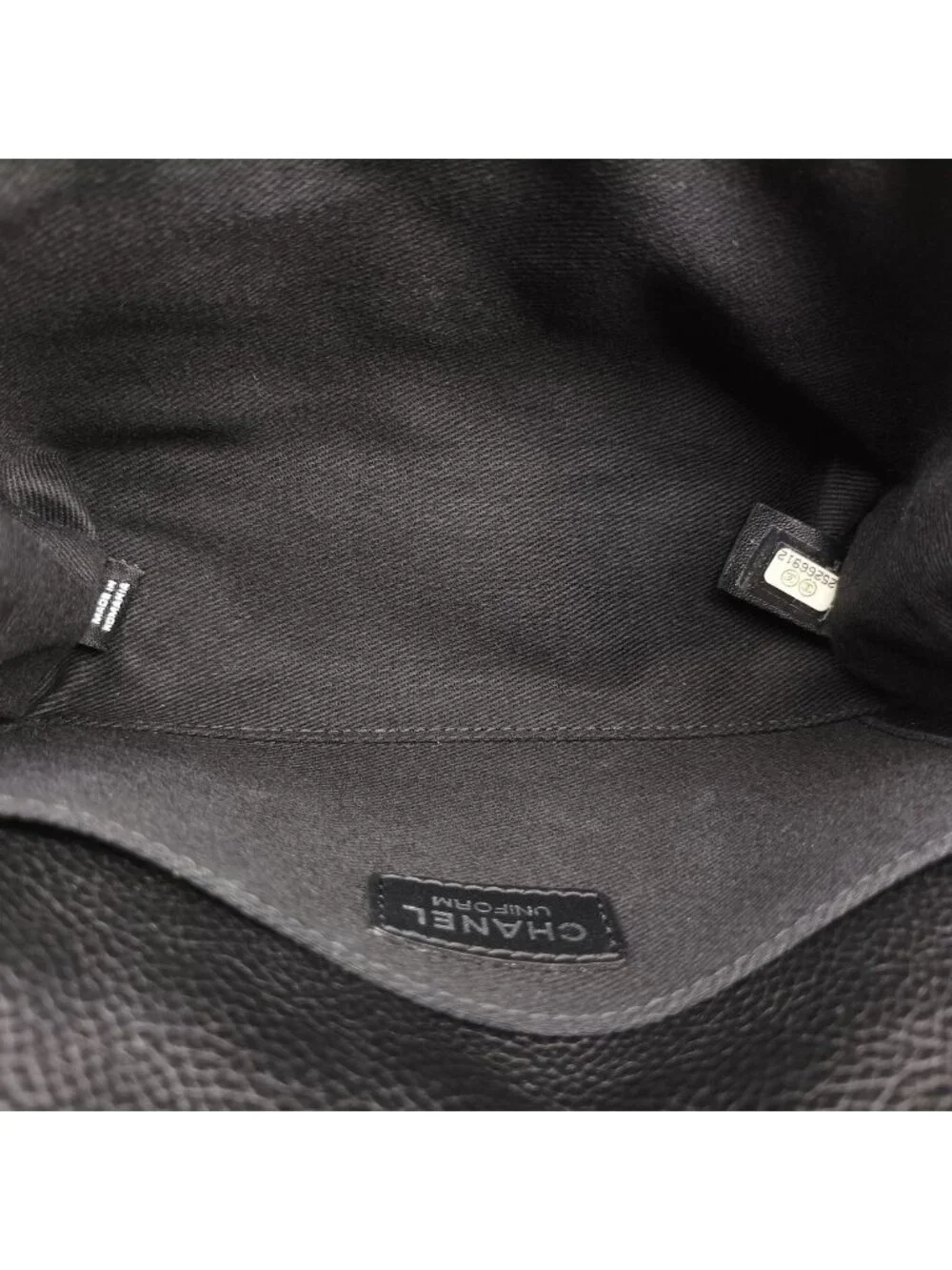 Chanel Quilted 2.55 Black Leather Handbag